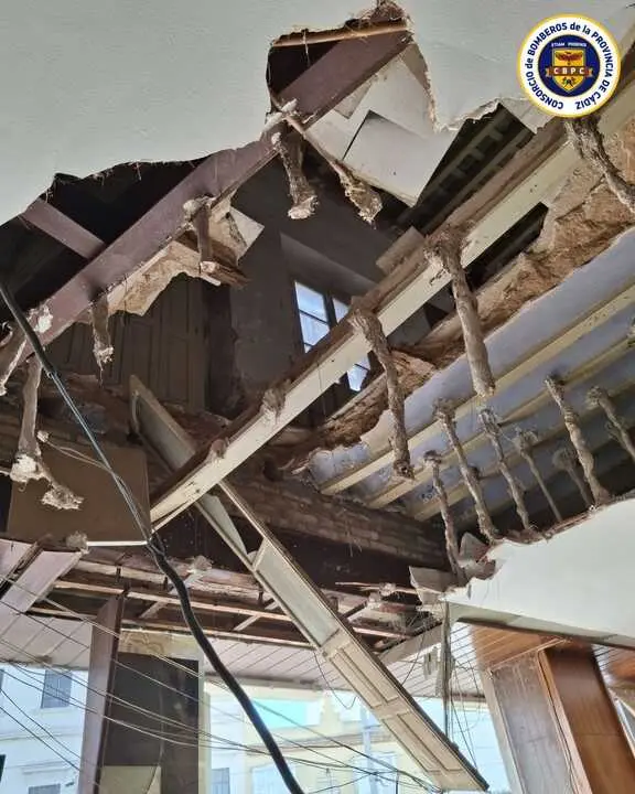 As&iacute; ha quedado el interior de La Mallorquina | Bomberos