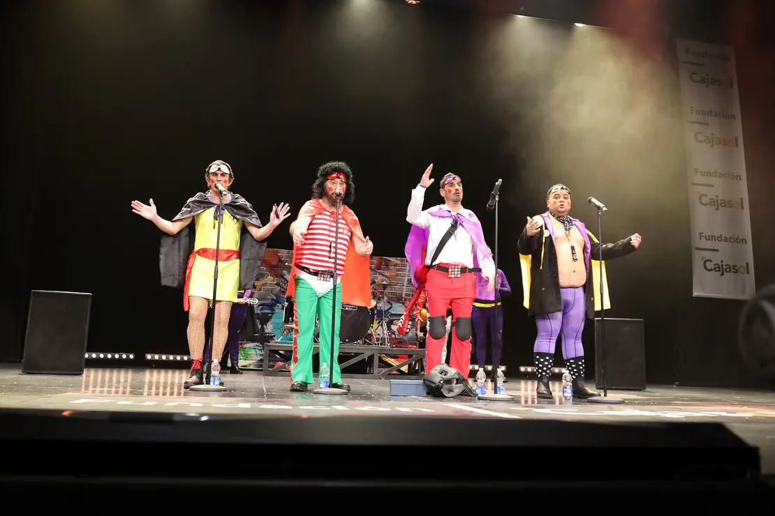 Cuarteto 'La pandilla inclusiva'. | Ra&uacute;l Albera