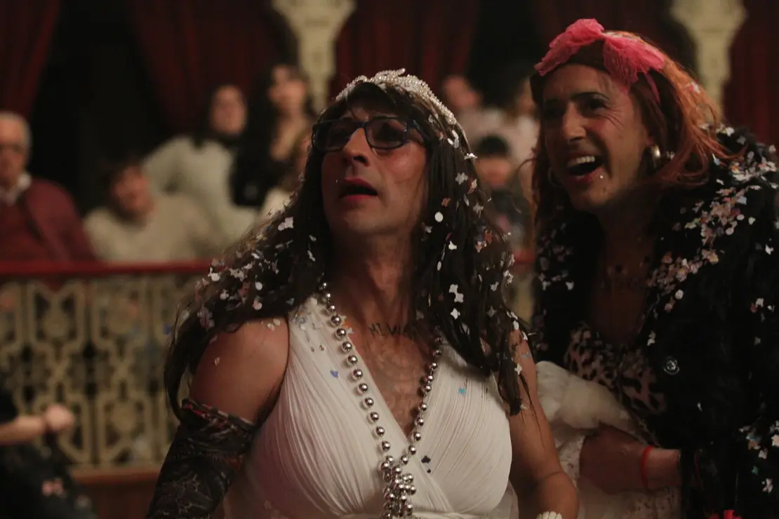 Chirigota 'Las bodas de plata'. | &Aacute;lvaro Geneiro