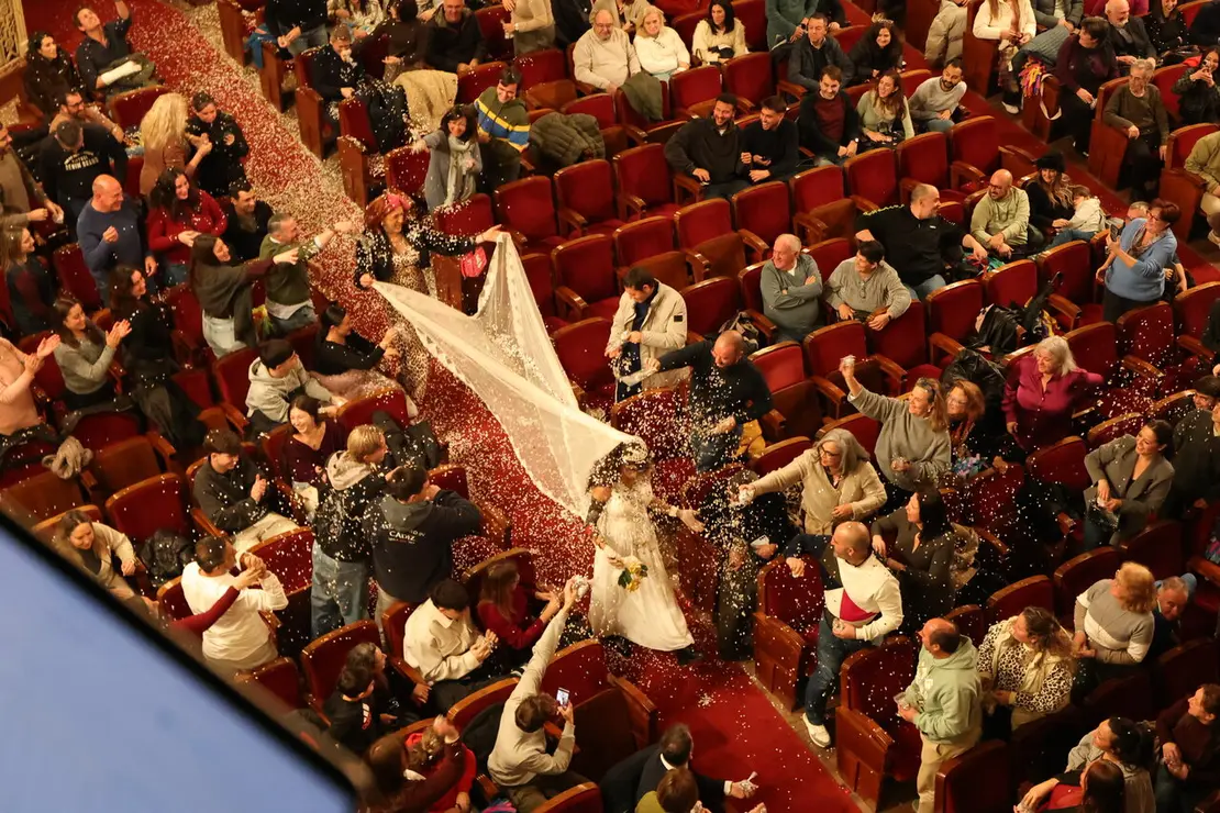 Chirigota 'Las bodas de plata'. | Ra&uacute;l Albera