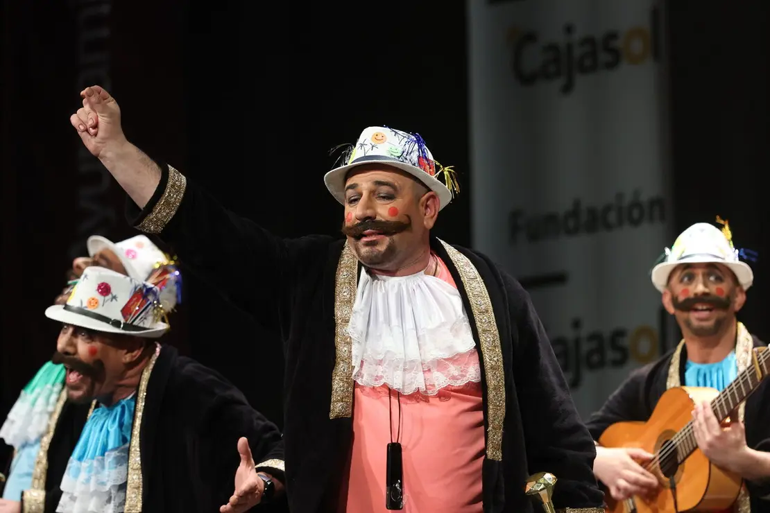 Chirigota 'El marqu&eacute;s de la paguita'. | Ra&uacute;l Albera