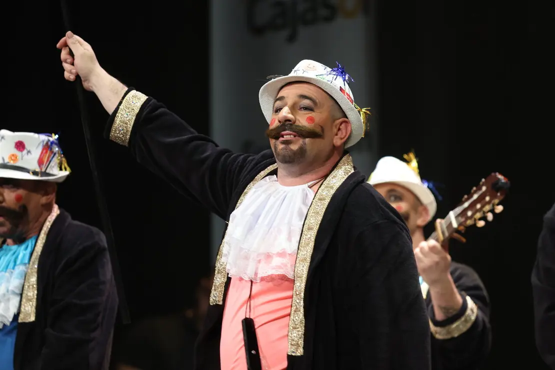 Chirigota 'El marqu&eacute;s de la paguita'. | Ra&uacute;l Albera
