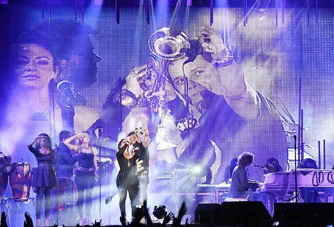 Sanz en concierto - 