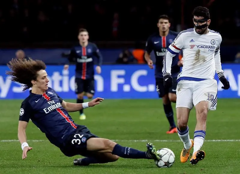 david luiz deja el psg - efe