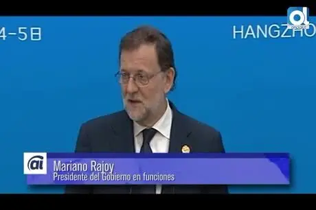 Rajoy: "No se nada de que Soria vaya a renunciar"