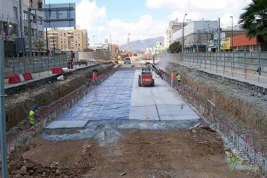 obra del metro de m&aacute;laga - viva