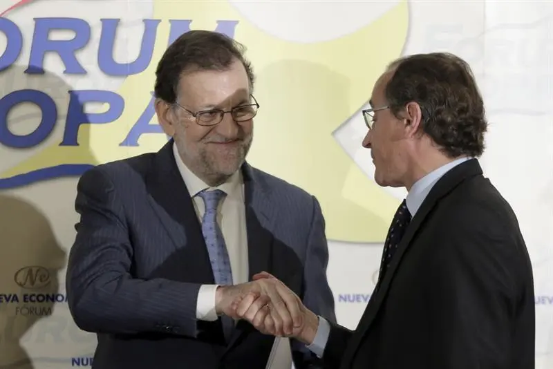 Rajoy y Alonso. - EFE