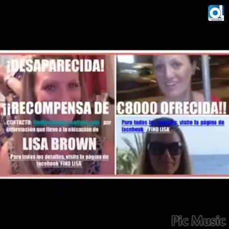 La hermana de la desaparecida Lisa Brown no desiste, un a&ntilde;o despu&eacute;s
