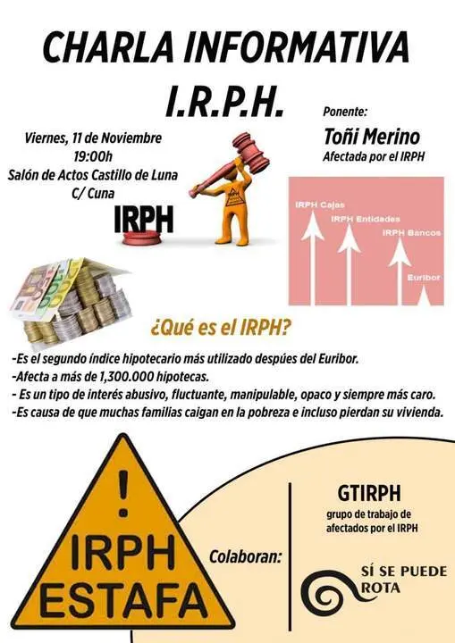 Charla sobre el IRPH. - Viva Rota