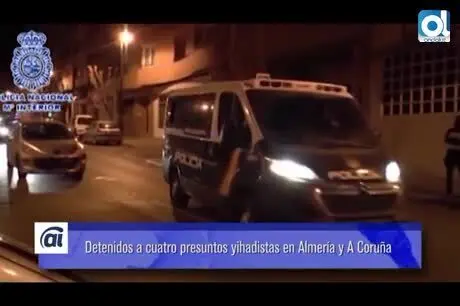 Detenidos cuatro presuntos yihadistas en A Coru&ntilde;a y Almer&iacute;a
