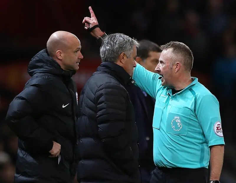 mourinho, expulsado - efe