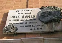 Placa de Jos&eacute; Rom&aacute;n - AI