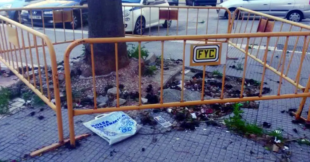 Plazas con socavones - B. G. S. 