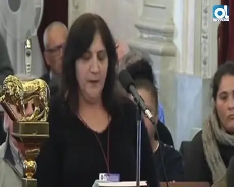 "Los que vot&eacute; me han recortado las ayudas y eso es violencia"