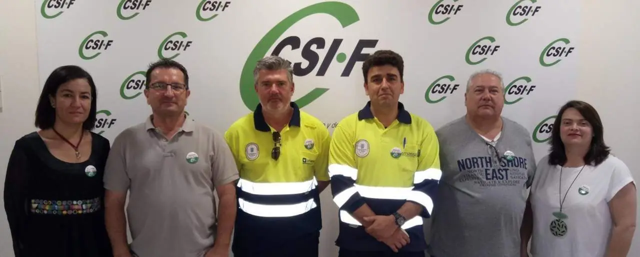 CSIF con trabajadores de Smassa - vm