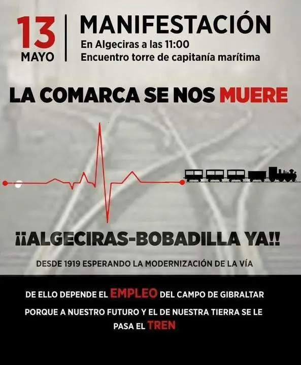 Cartel de la manifestaci&oacute;n para ma&ntilde;ana.-A.I - 