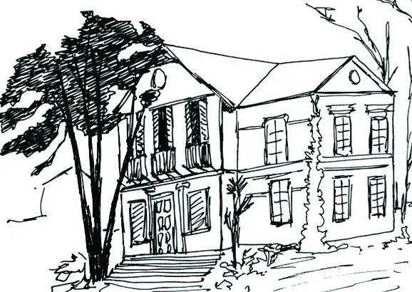 Casa de Mar&iacute;a Barrabino (ilustraci&oacute;n de David Tokar) - 