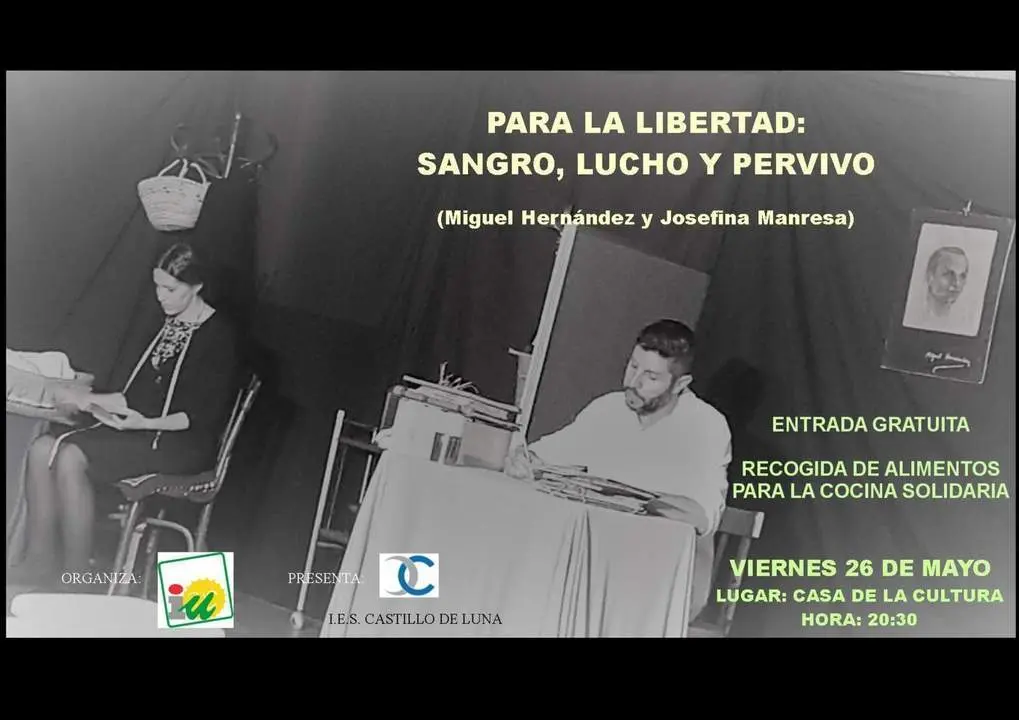 Cartel anunciador de la obra. - Viva Rota