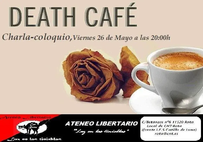 Death caf&eacute; de la CNT. - Viva Rota