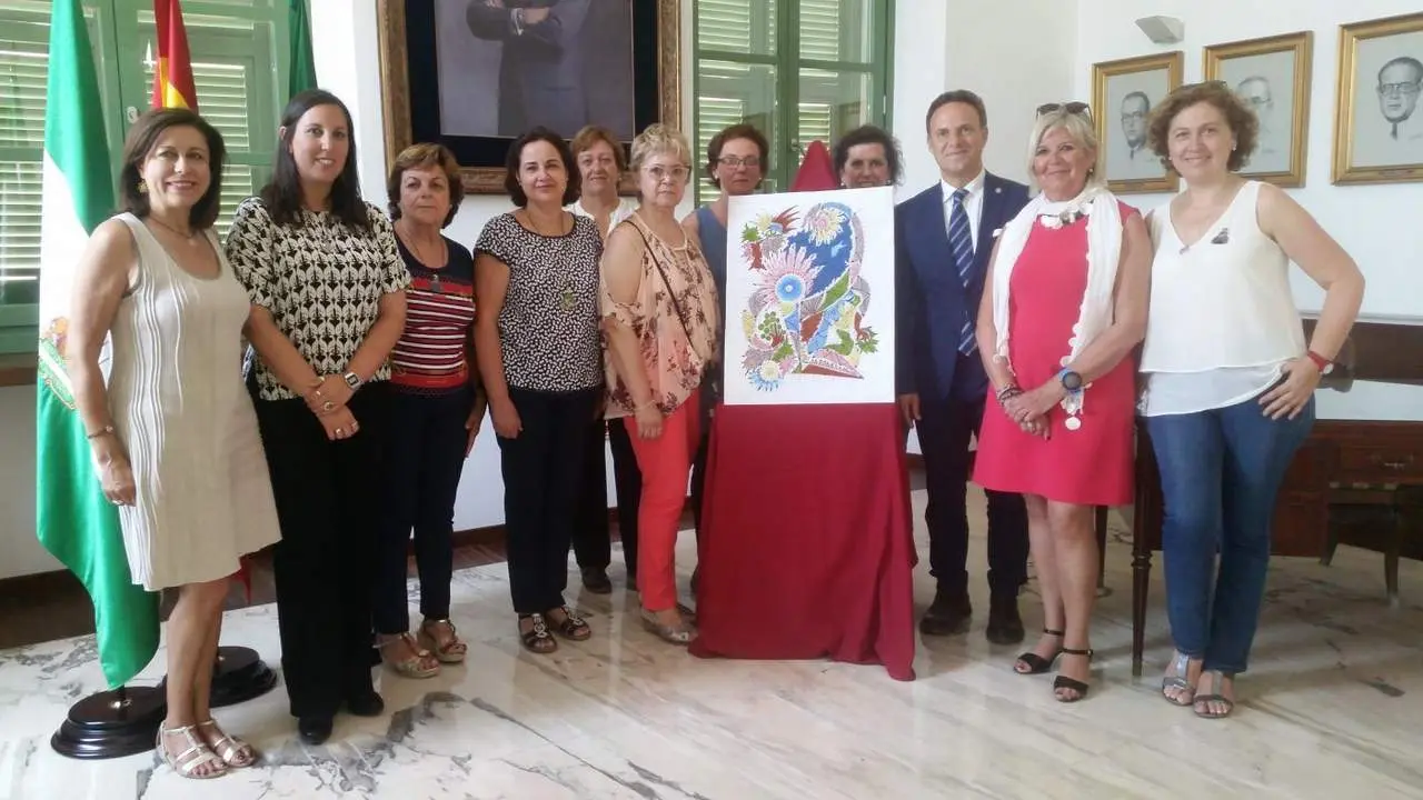 CARTEL ANUNCIADOR CONGRESO PATCHWORK - VIVA