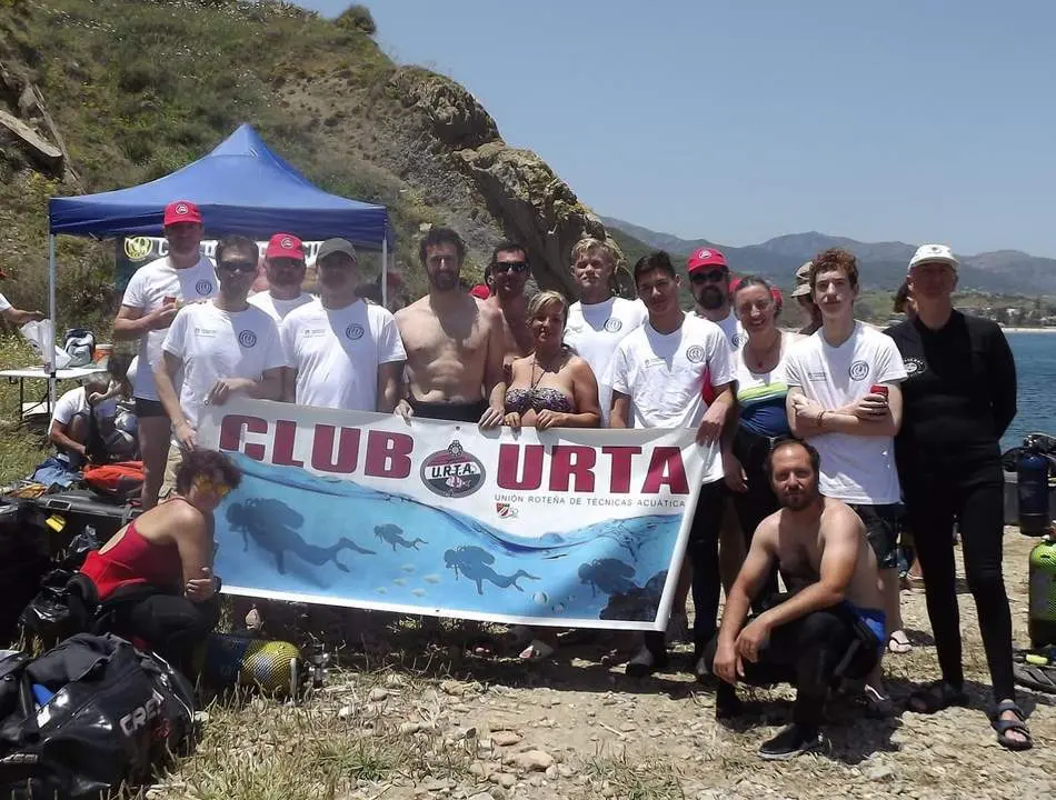Buceadores del CN Urta. - Viva Rota