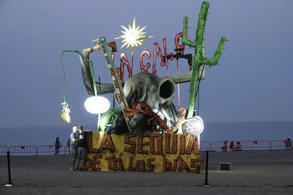 El j&uacute;a quemado en la fiesta - vm
