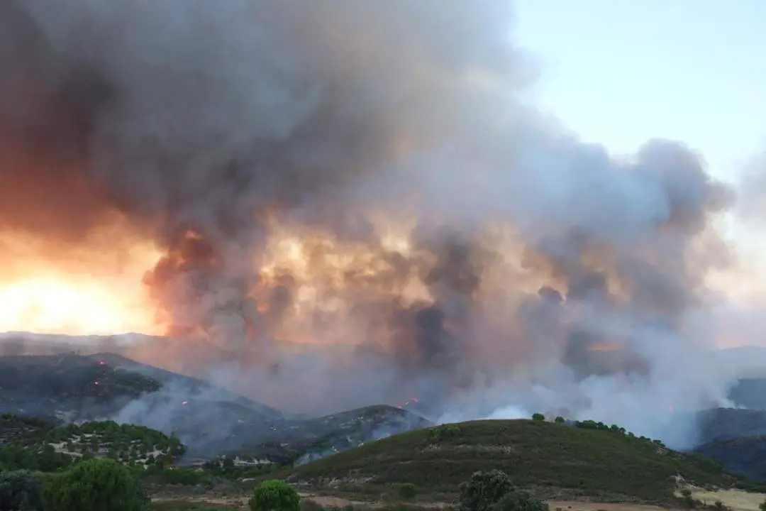 Incendio en Riotinto - vh