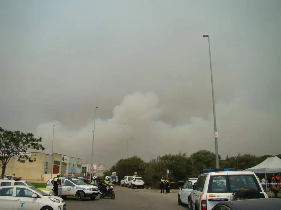 Incendio Mazag&oacute;n - edu siles
