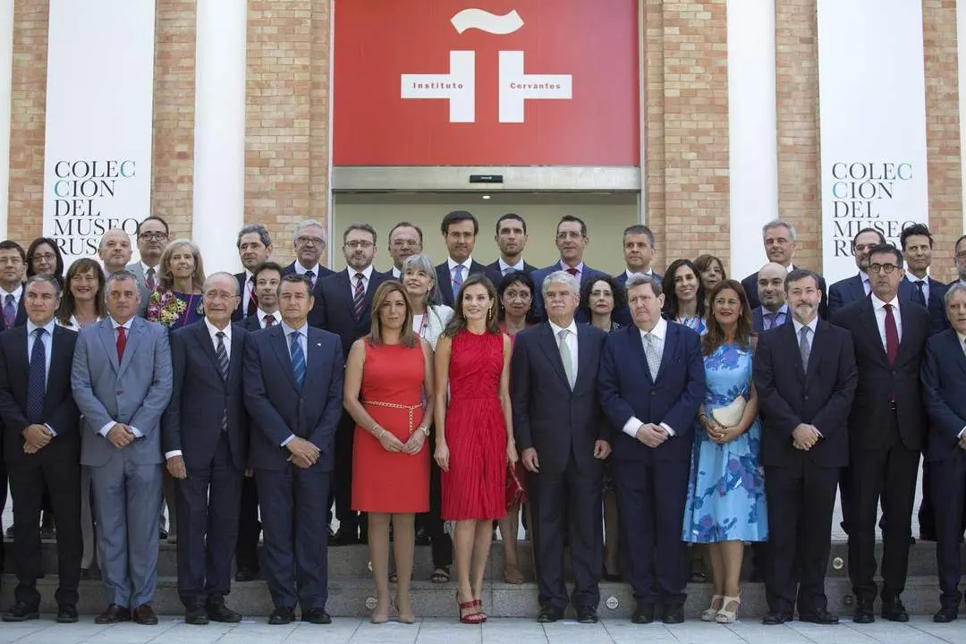 La Reina Letizia, en M&aacute;laga.  - EFE/DANIEL P&Eacute;REZ