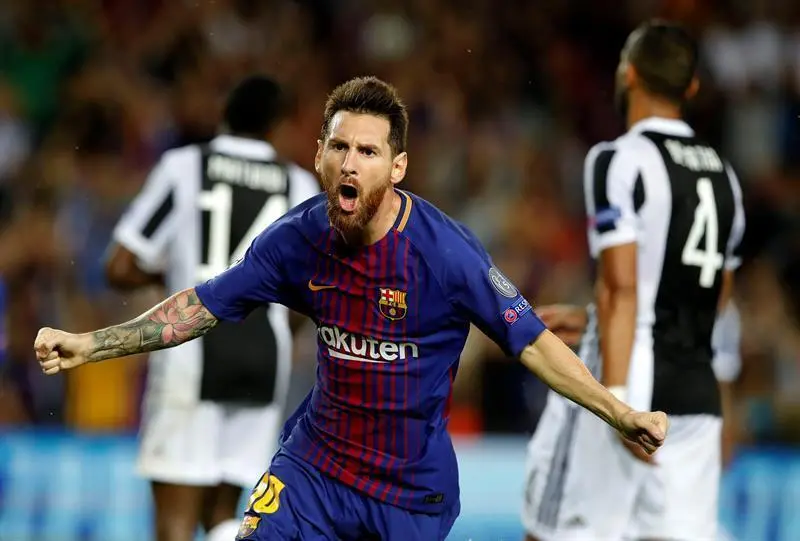golazo de messi - efe