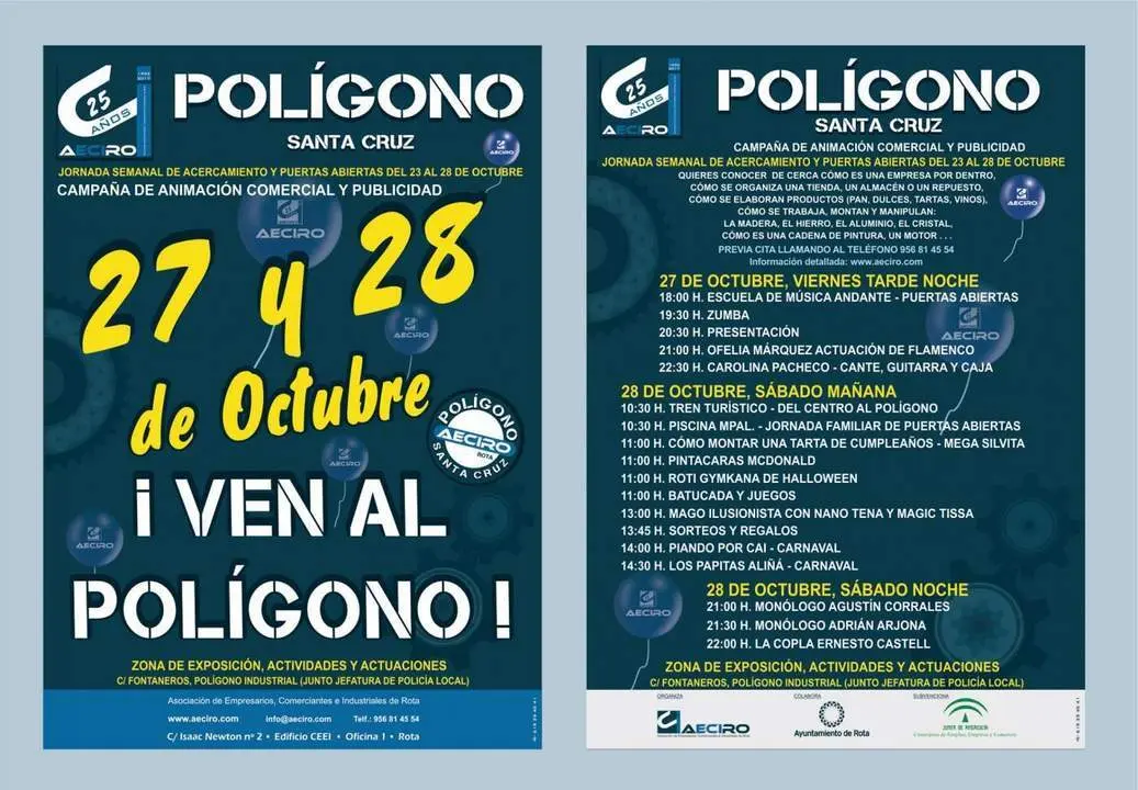 Jornadas en el pol&iacute;gono 'Santa Cruz'. - Viva Rota