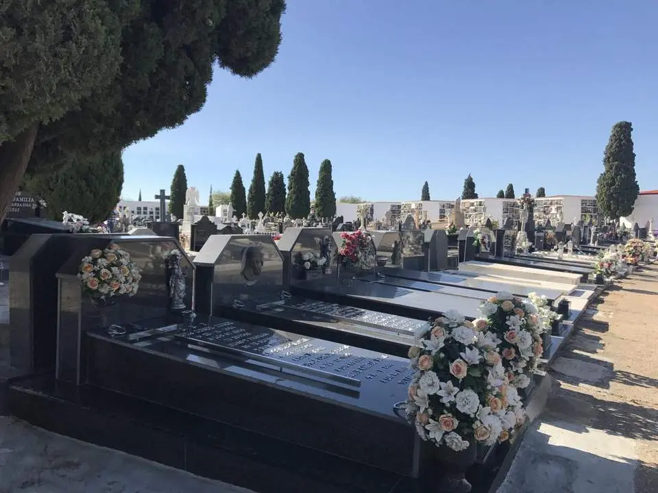 Flores en el cementerio - VH