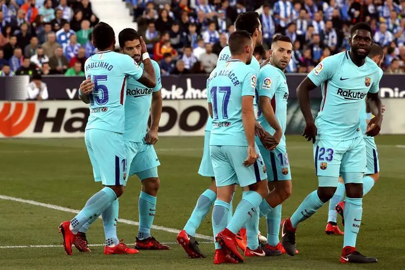 gan&oacute; el barcelona - efe