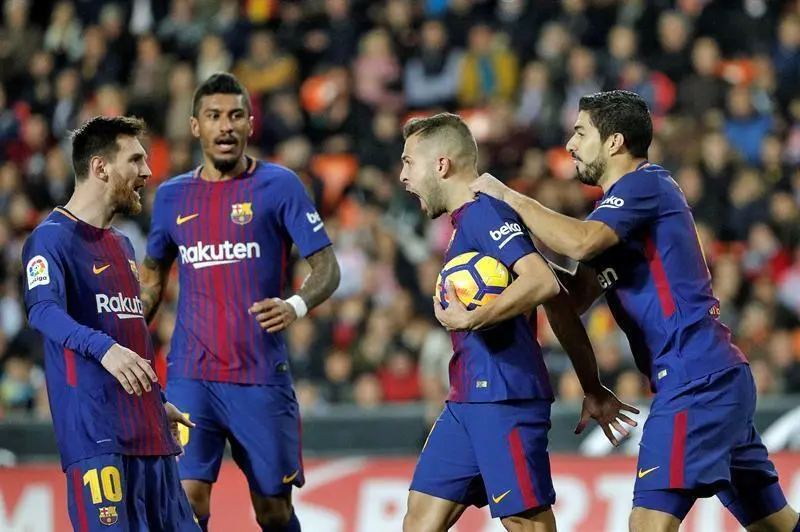 gol de jordi alba - efe