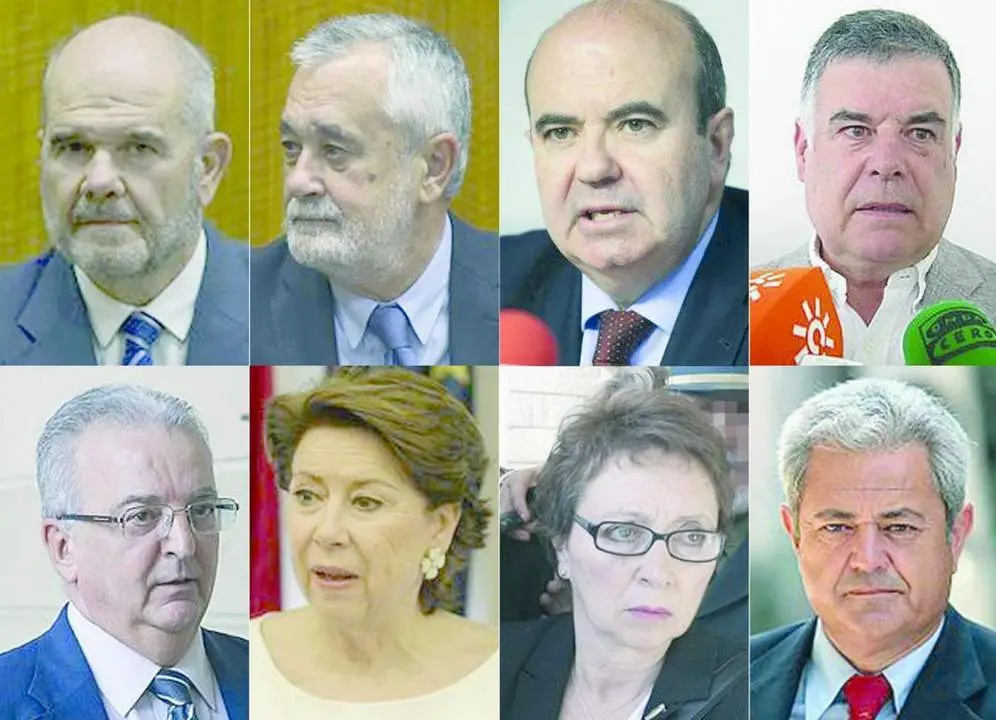 Los ex consejeros procesados - 