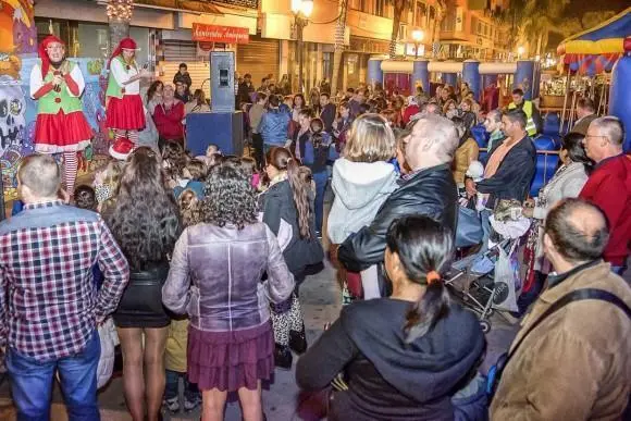 Zona infantil de Navidad. - V.M.
