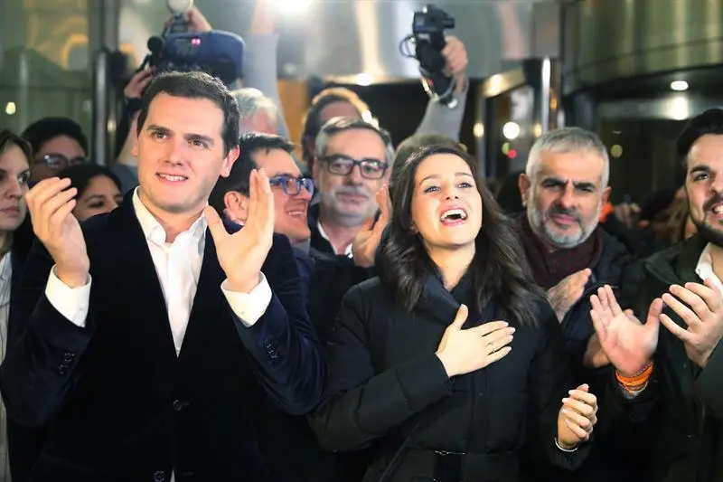 Arrimadas tras el 21-D - efe
