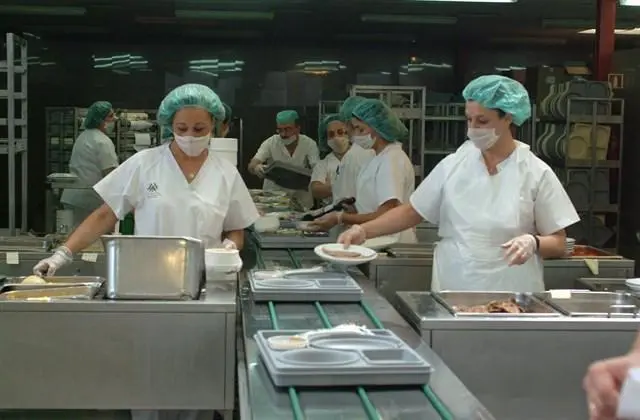 Cocina del hospital - ep