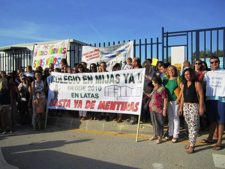 protesta reciente en mijas - vm