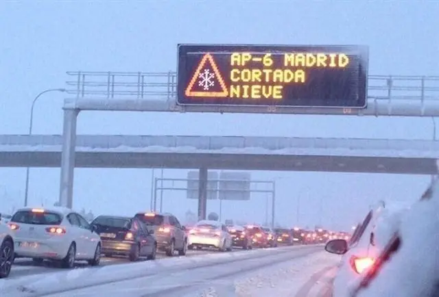 Nieve en carretera - ep