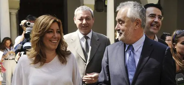 Susana D&iacute;az y Jos&eacute; Antonio Gri&ntilde;&aacute;n - EFE