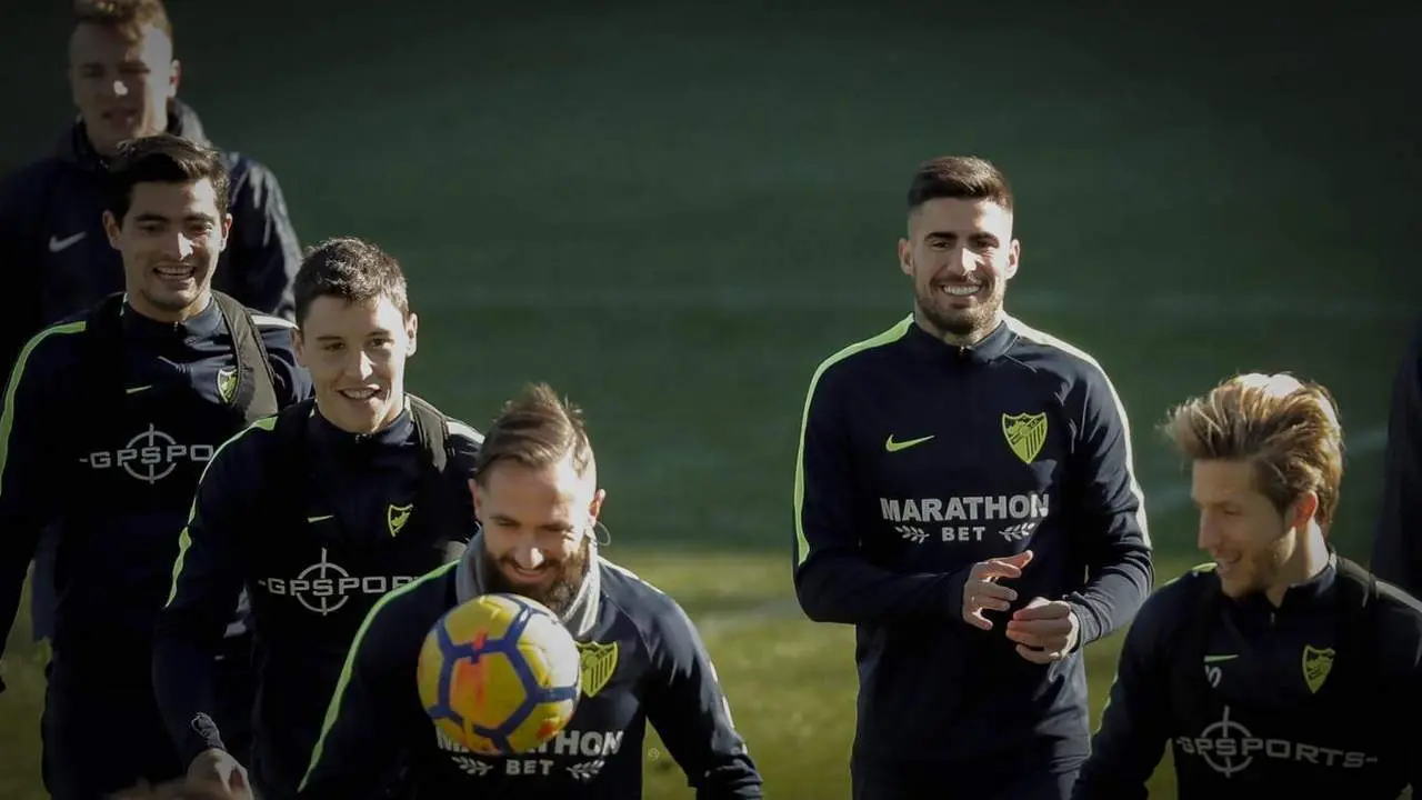 SAMU, EN EL ENTRENAMIENTO.  - M&Aacute;LAGA CF