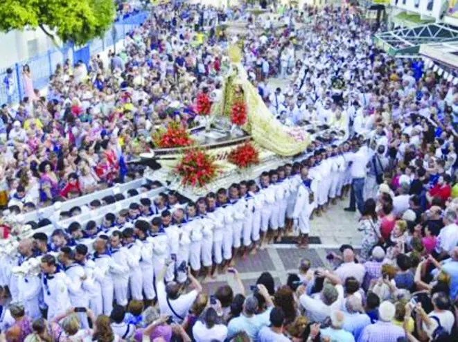Procesi&oacute;n de la Virgen del Carmen. - V.M.