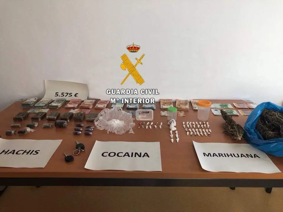 DROGA INCAUTADA.  - VM