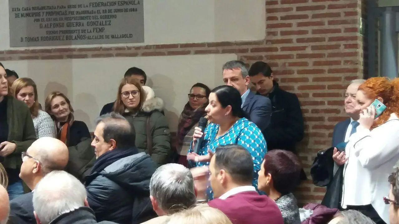 Ana Fern&aacute;ndez en el encuentro. - Viva