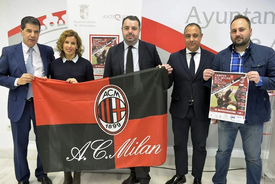Presentaci&oacute;n campus deportivo A.C. Mil&aacute;n - 