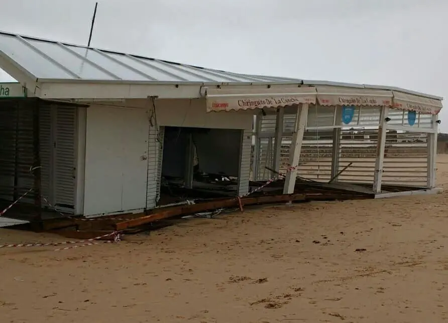 El temporal en El Puerto - Andaluc&iacute;a Informaci&oacute;n