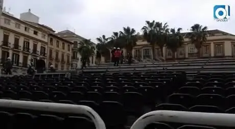 La Tribuna Principal coge forma a prueba de visibilidad