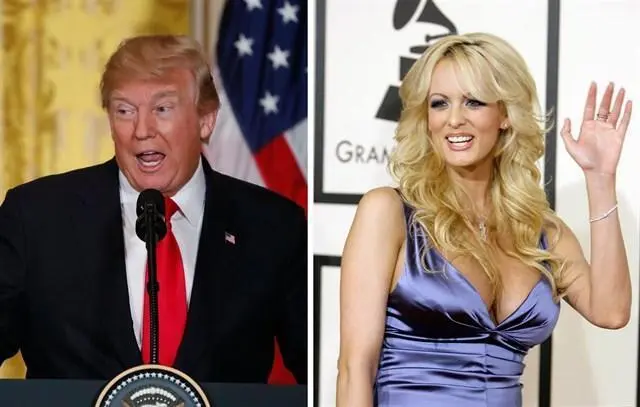 Trump y Daniels. - EP