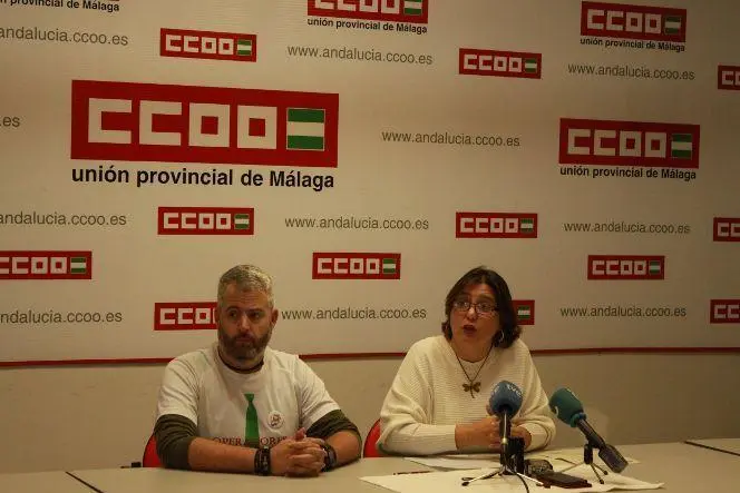 Rueda de prensa CCOO.  - VM
